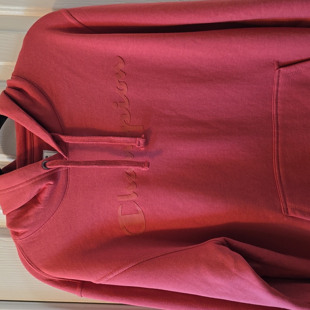CHAMPION BRAND SIGNATURE WOMEN'S PINK PULLOVER HOODIE SIZE SMALL